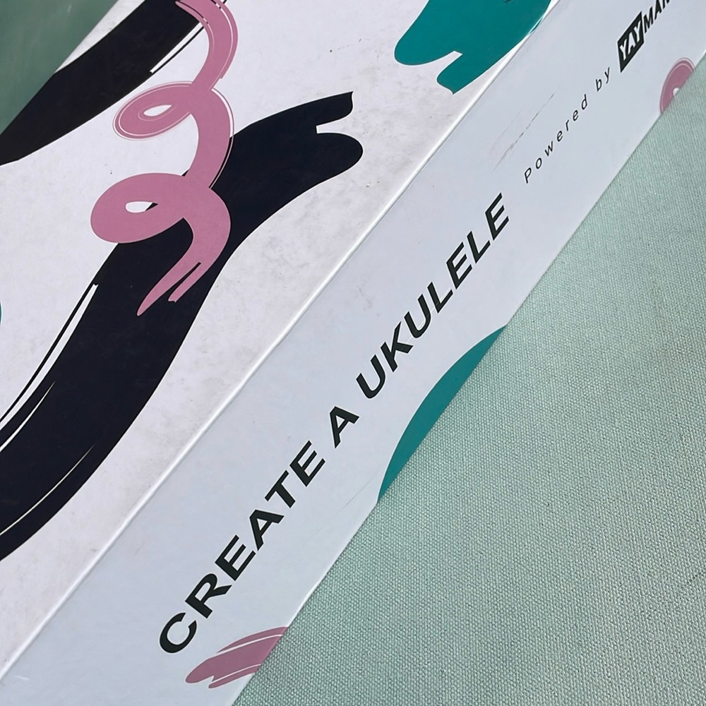 Yaymaker Create A Ukulele Kit Assembled Ukulele with Strap + Accessories - Picture 7 of 15